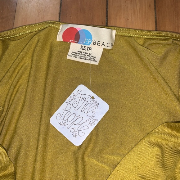 Free people Miami Mini Dress Tea Leaf - Picture 3 of 6